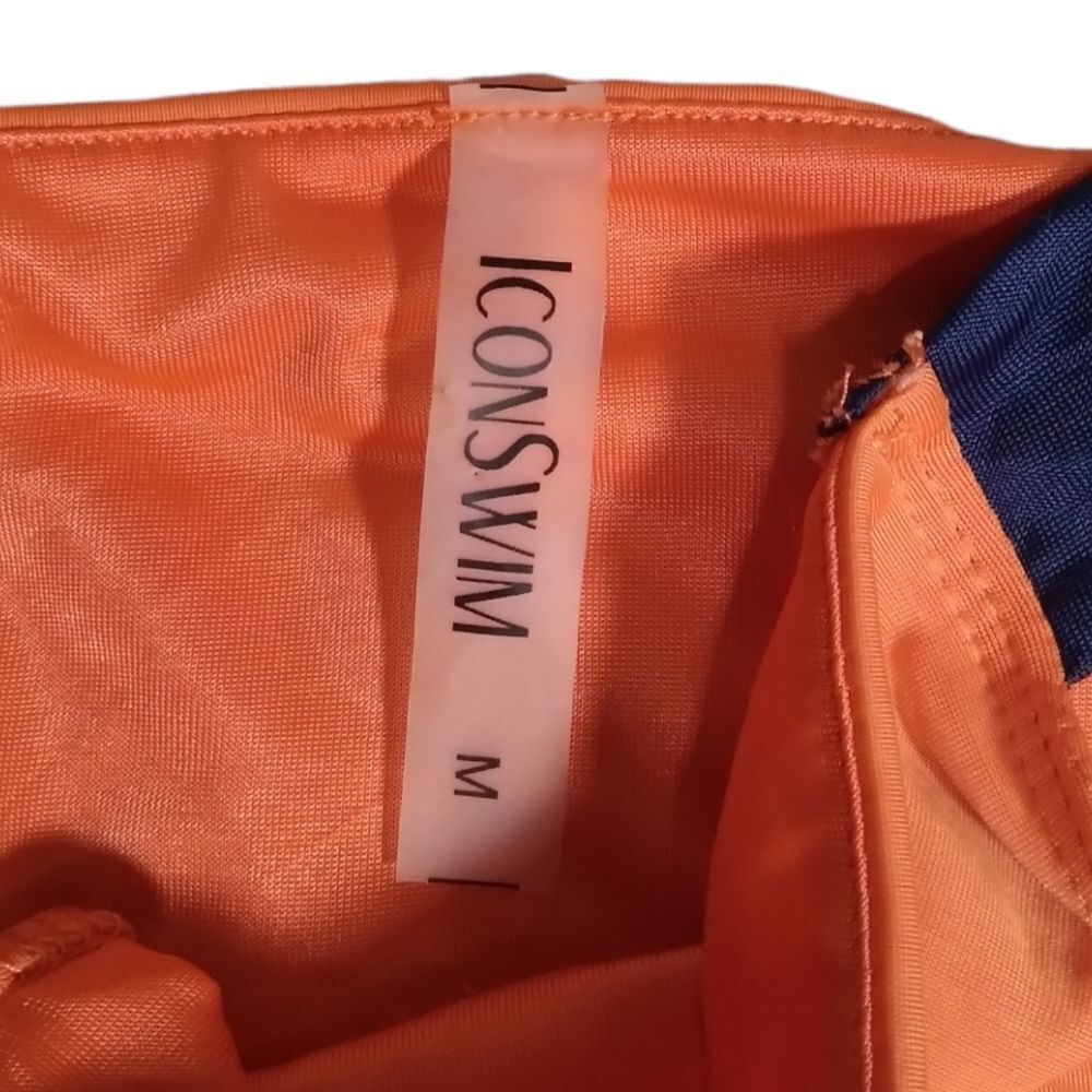 ICON SWIM Orange bikini set 3 pieces - Picture 6 of 11